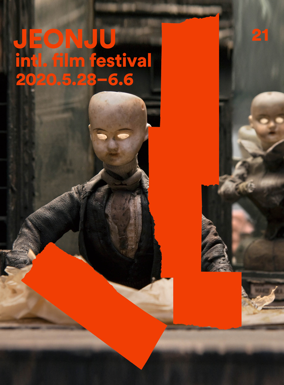 Poster for the 21st Jeonju International Film Festival, scheduled to be conducted as a closed event from May 28 to June 6. [JIFF] 