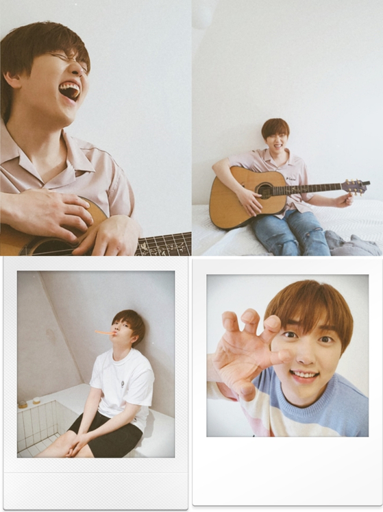 Sandeul's teaser for "Lazy Me" [WM ENTERTAINMENT]