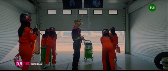 A scene from the trailer of boy band Stray Kids' new album, "Go," released on YouTube on Thursday. [SCREEN CAPTURE]