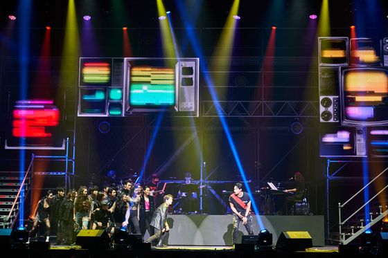 Musical ’Rent“ is performed in Seoul for the first time in nine years. The musical touches upon homosexuality, AIDS and rampant drug use among young adults.  [SEENSEE COMPANY]