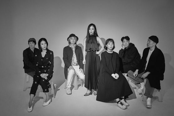 Seven-member alternative pop band Leenalchi  [LG ARTS CENTER]