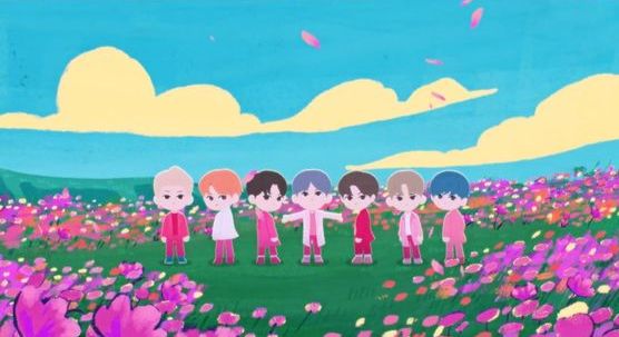 The animated music video for "We are Bulletproof: the Eternal" [BIG HIT ENTERTAINMENT]