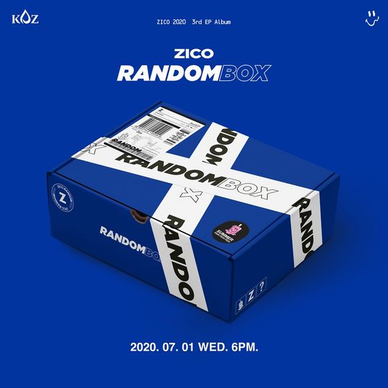 Producer Zico's new EP "Random Box" [KOZ ENTERTAINMENT]