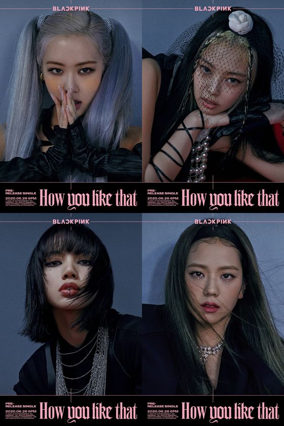 Blackpink's new single "How You Like That" will be released Friday at 6 p.m. [YG ENTERTAINMENT]