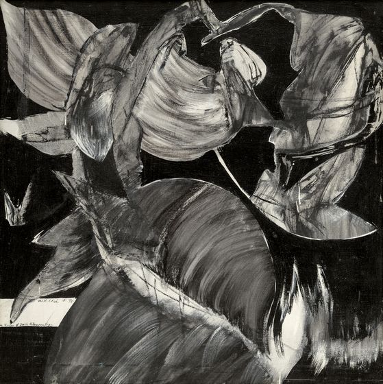 Choi Wook-kyung's "The Raven of Death and Resurrection" (1975) [KUKJE GALLERY]