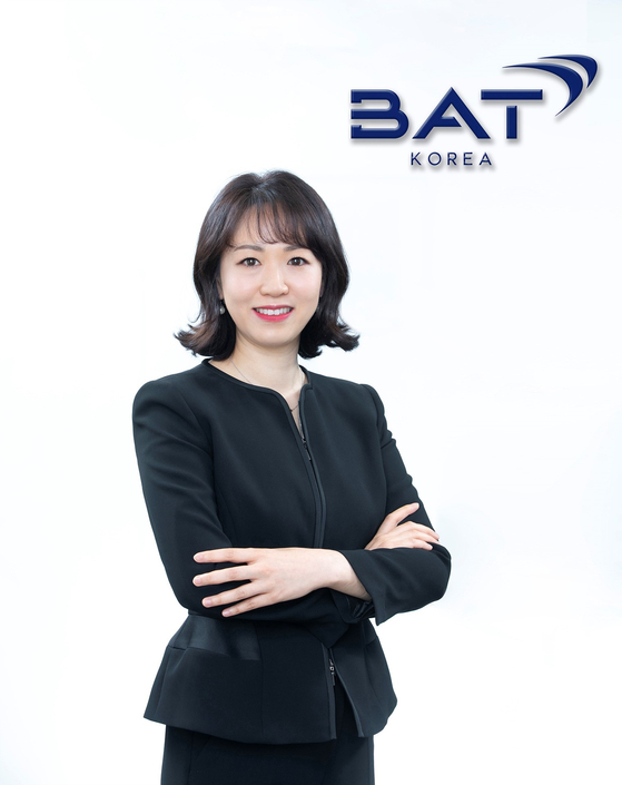 Kim Eun-ji, the new country manager of BAT Korea. [BAT KOREA]