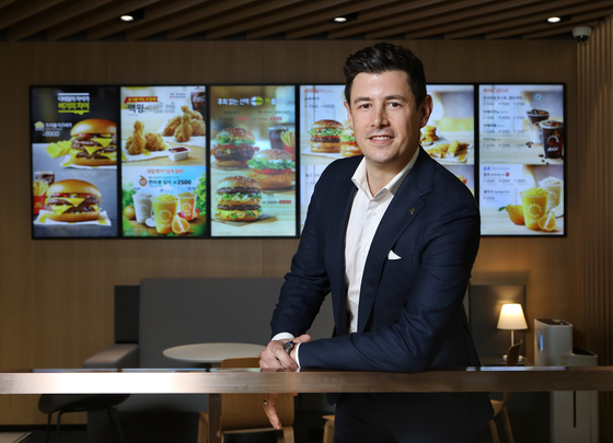 McDonald's Korea Managing Director Antoni Martinez poses during an interview with the Korea JoongAng Daily at the company headquarters in Jongno District, central Seoul, on July 1. [PARK SANG-MOON]