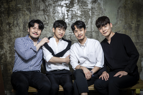 The four members of La Poem, the winner of JTBC's entertainment show "Phantom Singer 3." [JANG JIN-YOUNG]