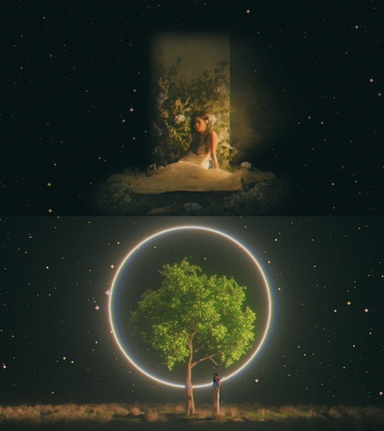 Teaser image of Lee's digital single "Holo." [AOMG]