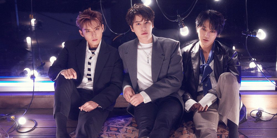 Boy band Super Junior-K.R.Y. From left are members Ryeowook, Kyuhyun and Yesung — the main vocalists of the boy band Super Junior. [LABEL SJ]