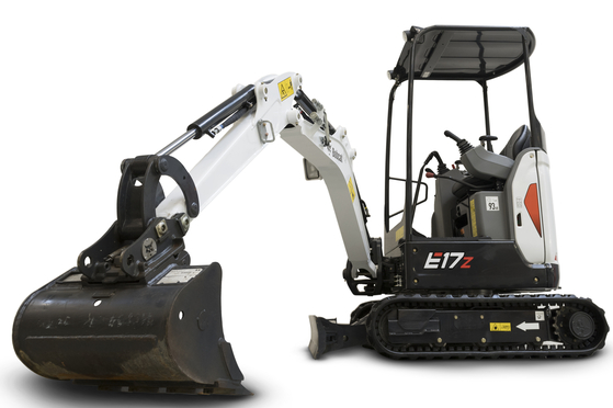 Doosan Bobcat’s small excavator model E17Z. [DOOSAN BOBCAT]