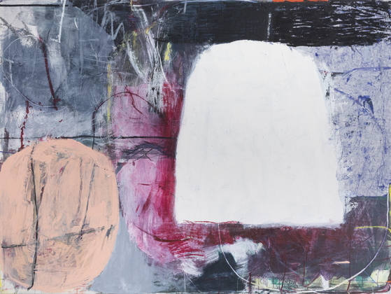 Ina Gerken's "Untitled(We're through)" (2019) [LEEAHN GALLERY]