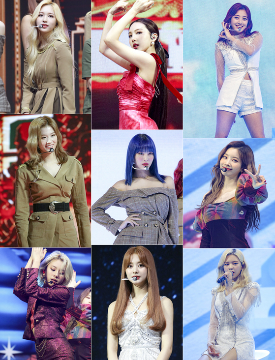 Twice's first online concert ’Beyond LIVE - Twice: World in A Day“ was held on Sunday afternoon through Naver V Live. [JYP ENTERTAINMENT]