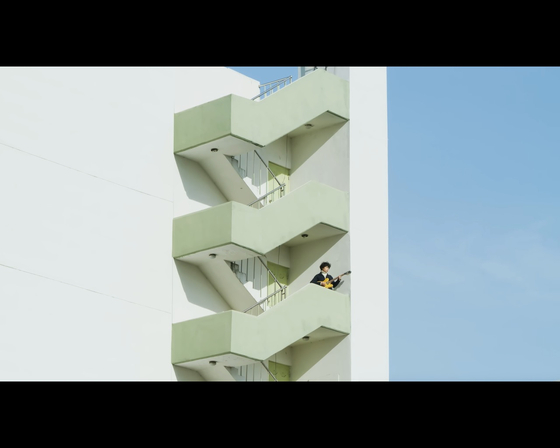 A scene from the music video of O3ohn's "Somehow" (2018). [SCREEN CAPTURE]