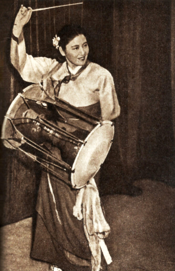 Mrs. Choi Seung-hee in North Korea in the mid 1950s
