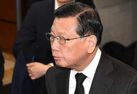 Former Kumho Asiana Group Chairman Park Sam-koo. [YONHAP]