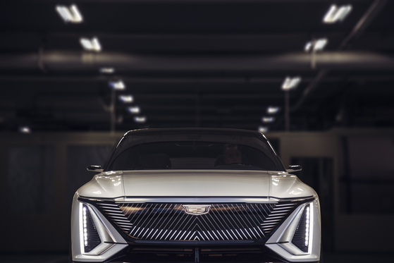Frontal look of the Lyriq. [CADILLAC KOREA]