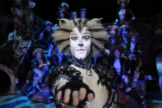 The musical ’Cats“ is making its way back to Korean soil to commemorate the 40th anniversary of its debut. The original production team returns with updated props, costumes and lights. [SNCO] 