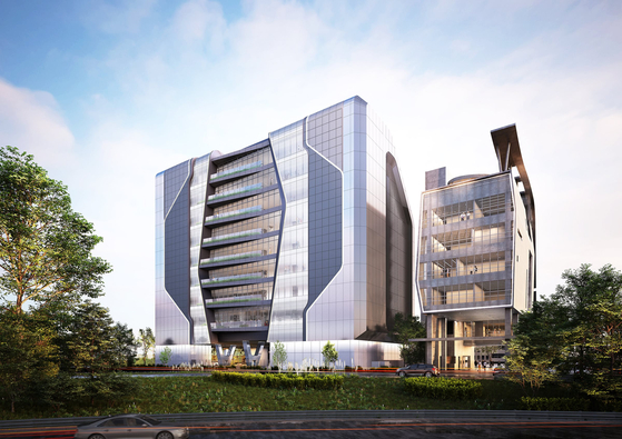 YG Entertainment's new headquarters in Hapjeong-dong, Mapo District, western Seoul. [YG ENTERTAINMENT]