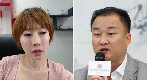 Actor Kwak Hyun-hwa, left, and director Lee Soo-sung. [JOONGANG ILBO] 
