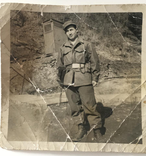 Muhit Karaman served in the war from 1951 to 1952 as a liaison and logistics officer of the Turkish brigade. He was 20 when he arrived. [MUHIT KARAMAN]