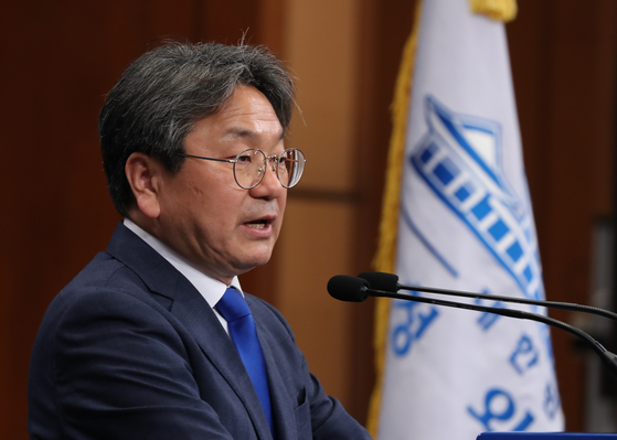 Kang Ki-jung, former senior presidential secretary for political affairs. [YONHAP] 