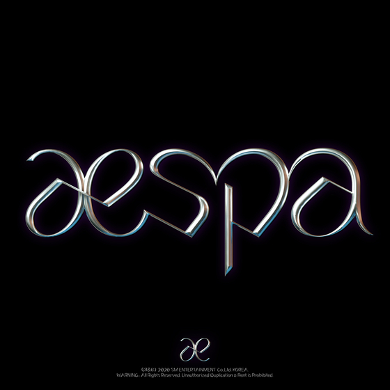 The logo image for SM Entertainment's new girl group aespa to debut next month. [SM ENTERTAINMENT]