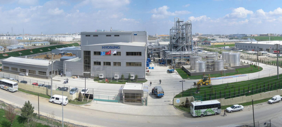 Hyosung TNC's spandex plant in Turkey. [HYOSUNG]