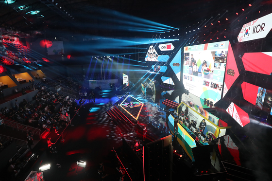League of Legends tournament for Asia held in Jakarta, Indonesia. [YONHAP]