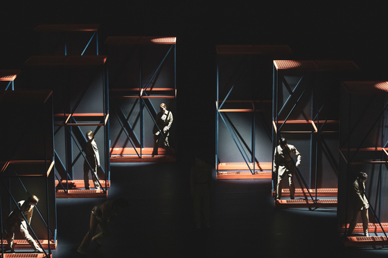 "Beyond Black" choreographed by Shin Chang-ho. [AIDEN HWANG][AIDEN HWANG]