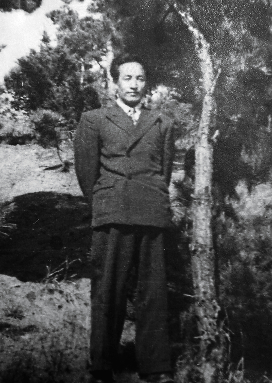 Composer Kim Soon-nam on the photo which was find by the Hungarian Ambassa