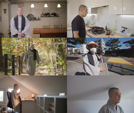 A recent episode of tvN's entertainment show "On & Off" featured monk Haemin's daily life. [YOUTUBE CAPTURE]