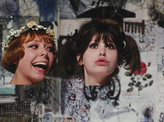 A scene from "Daisies." [CINEMATHEQUE SEOUL ART CINEMA]