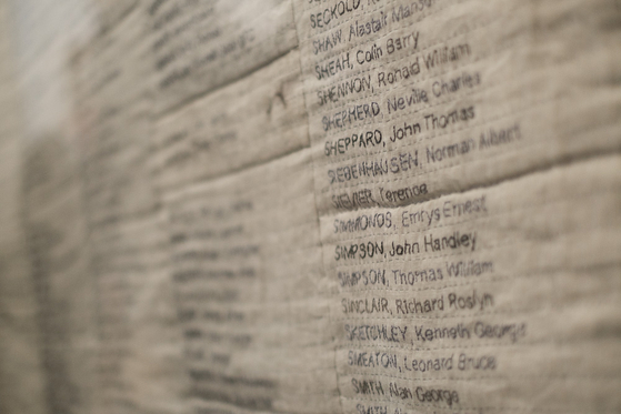 Korean War Honor Quilt. [EMBASSY OF AUSTRALIA IN KOREA]
