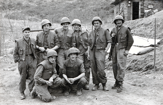Members of the Belgian forces in Korea during the war. [EMBASSY OF BELGIUM IN KOREA]