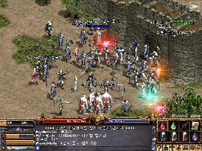 A captured image from NCSoft's online game Lineage [SCREEN CAPTURE]
