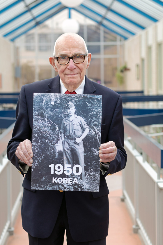 Dirk Frederik Hermans, a Dutch veteran of the Korean War, in this photo taken in 2020. [DIRK FREDERIK HERMANS]