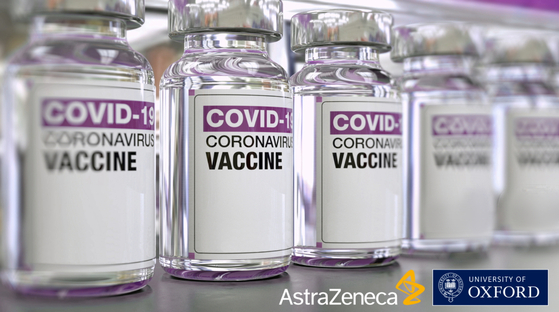 AstraZeneca's Covid-19 vaccines. [YONHAP]