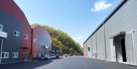 A picture of one of the studios that Netflix rented, the Samsung Studio in Paju, Gyeonggi. [SAMSUNG STUDIO]