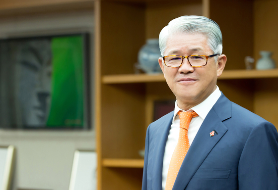 Choi Shin-won, the CEO and chairman of SK Networks. [JOONGANG ILBO]