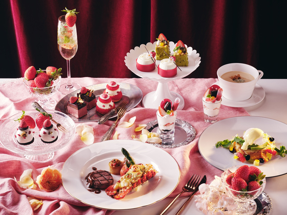 A sample image of an ongoing strawberry promotion at the Grand InterContinental Seoul Parnas. [GRAND INTERCONTINENTAL SEOUL PARNAS]