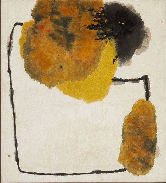 "In the Forgotten History"(1963) by Park Rehyun. [MMCA]