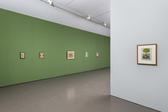 Paintings by Chang Ucchin now on view at Gallery Hyundai in central Seoul. [GALLERY HYUNDAI] 