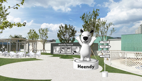 A bird's-eye view of Heendy House in Space1, a premium outlet from Hyundai Department Store in Namyangju, Gyeonggi. [HYUNDAI DEPARTMENT STORE]