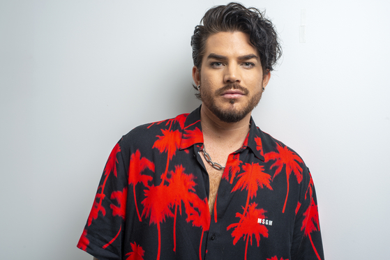 American singer Adam Lambert [AP/YONHAP]
