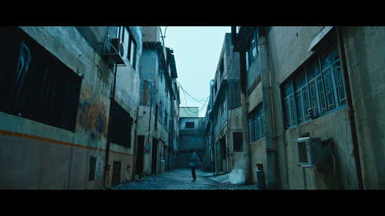 A scene from U-Know Yunho's music video "Thank You" is filmed in old industrial complex in Namyangju, Gyeonggi. [SM ENTERTAINMENT] 