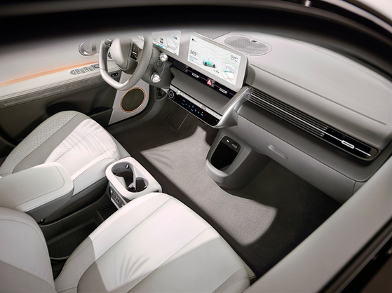 Interior of Hyundai Motor's Ioniq 5 [HYUNDAI MOTOR]