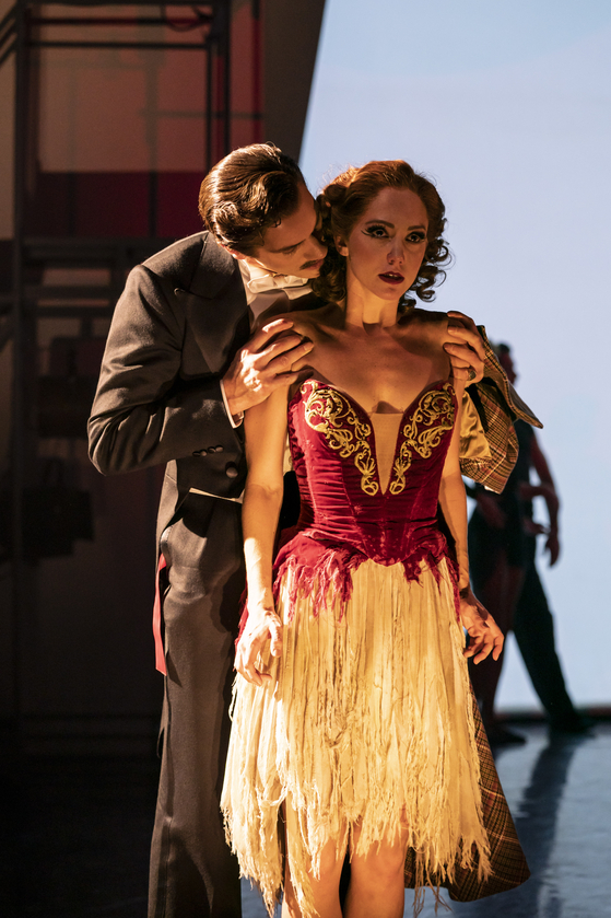  Dancer Adam Cooper, left, in “The Red Shoes" [LG ARTS CENTER] 