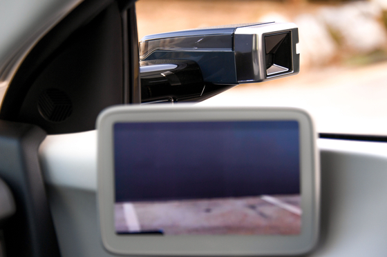 Digital side mirrors on the Ioniq 5. [HYUNDAI MOTOR]