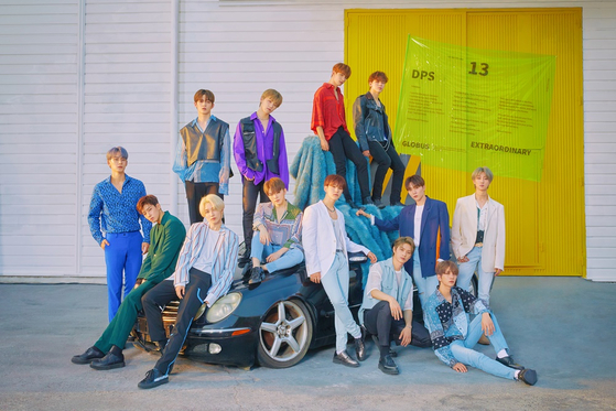 Boy band Seventeen. [PLEDIS ENTERTAINMENT]